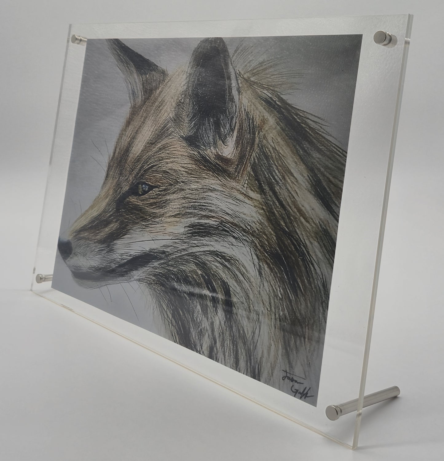 The Glass Gallery Series Piece No. 1: "The Clever One"