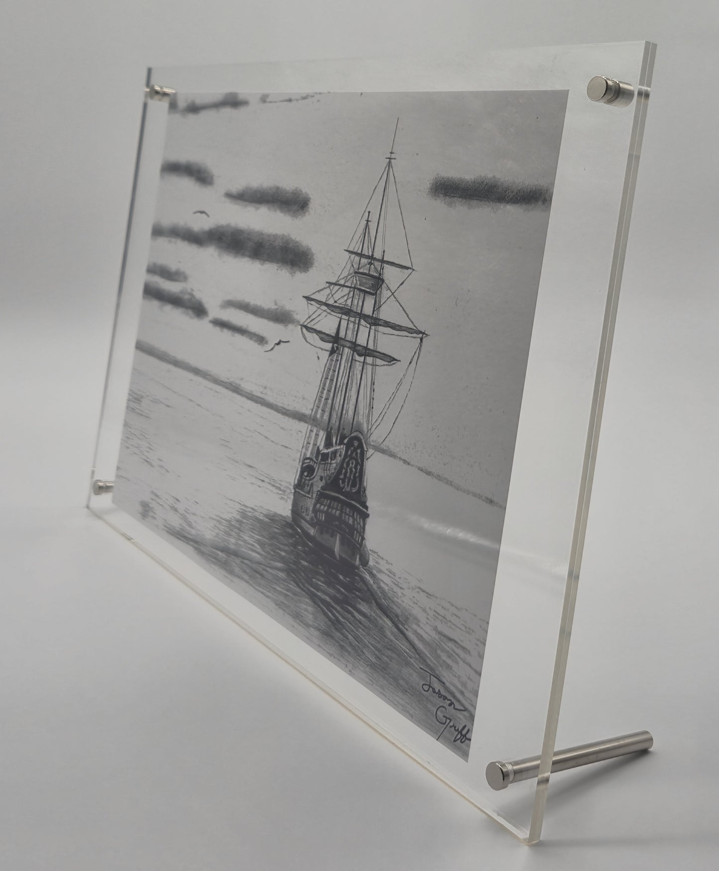 The Glass Gallery Series
Piece No. 7: "Silent Voyage"