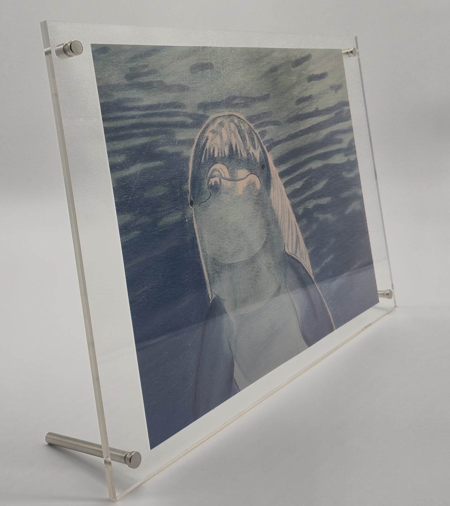 The Glass Gallery Series
Piece No. 9: "Blue Embrace"