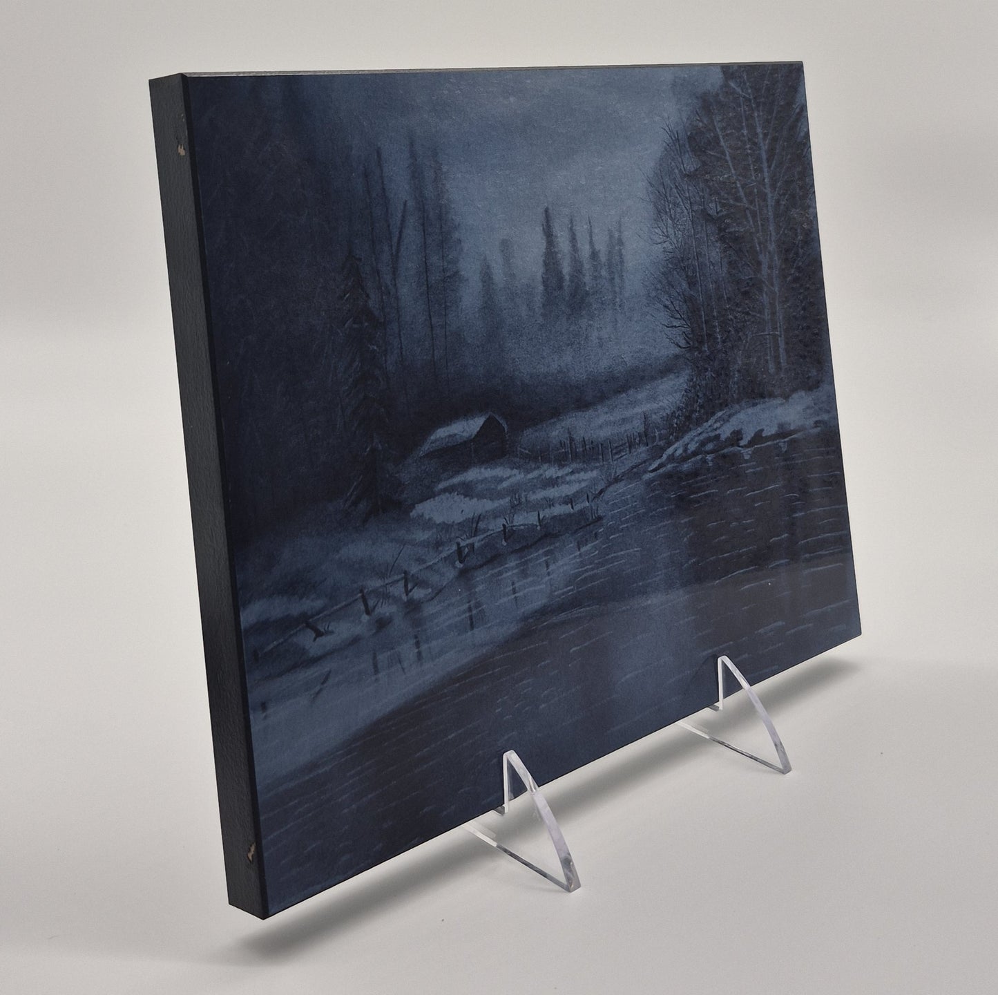The Metal Print Series No. 4: "Winter’s Quiet Veil"