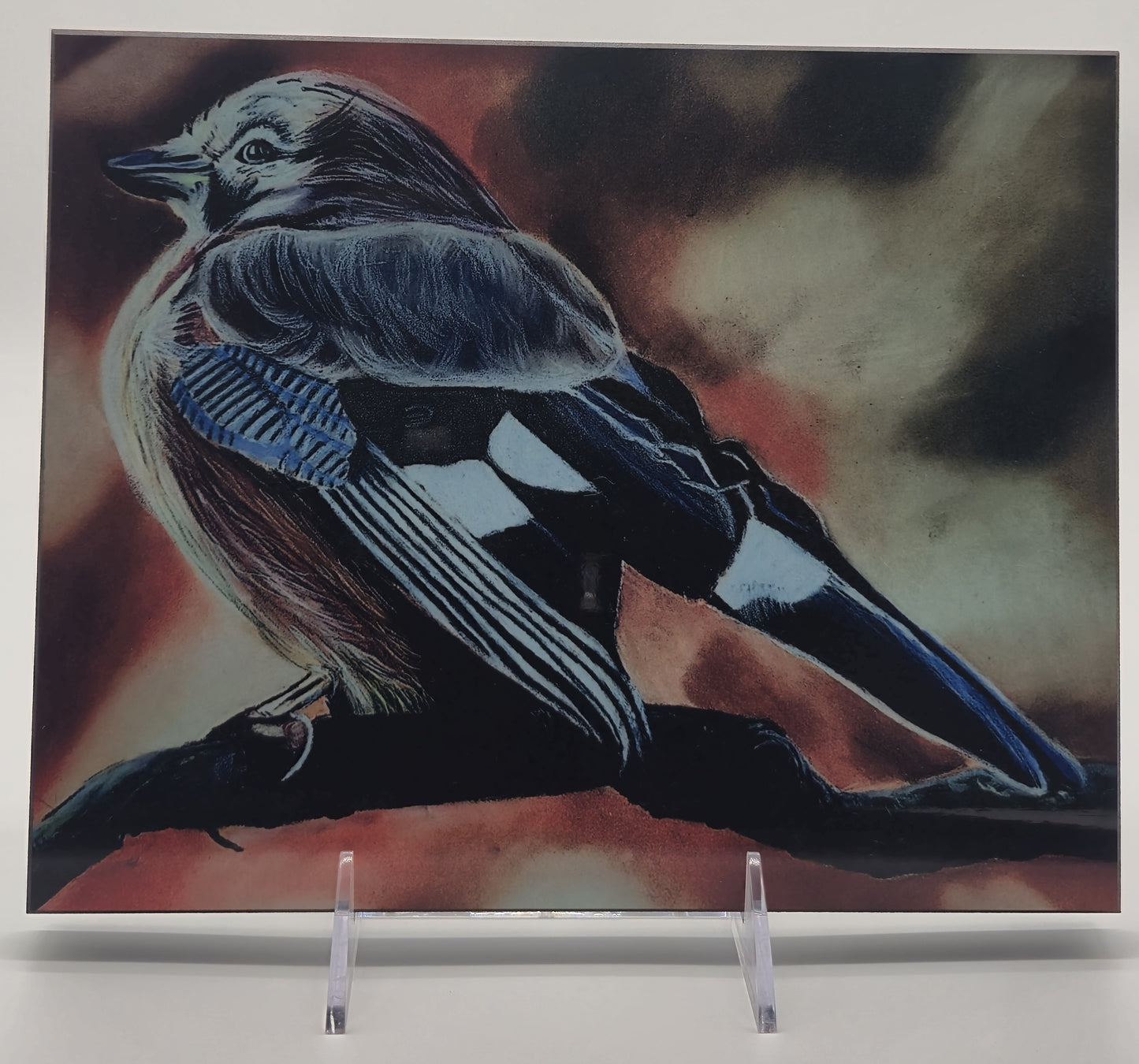 The Metal Print Series No. 2: "Poised in Silence"