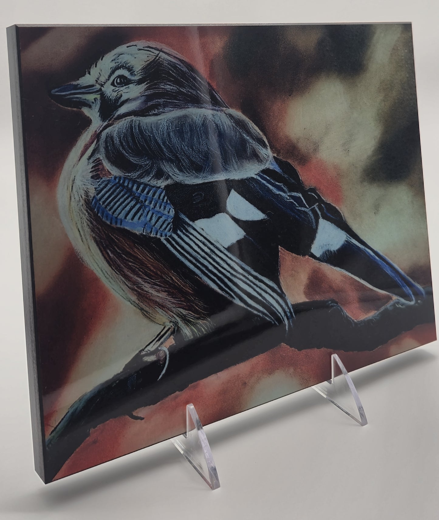 The Metal Print Series No. 2: "Poised in Silence"