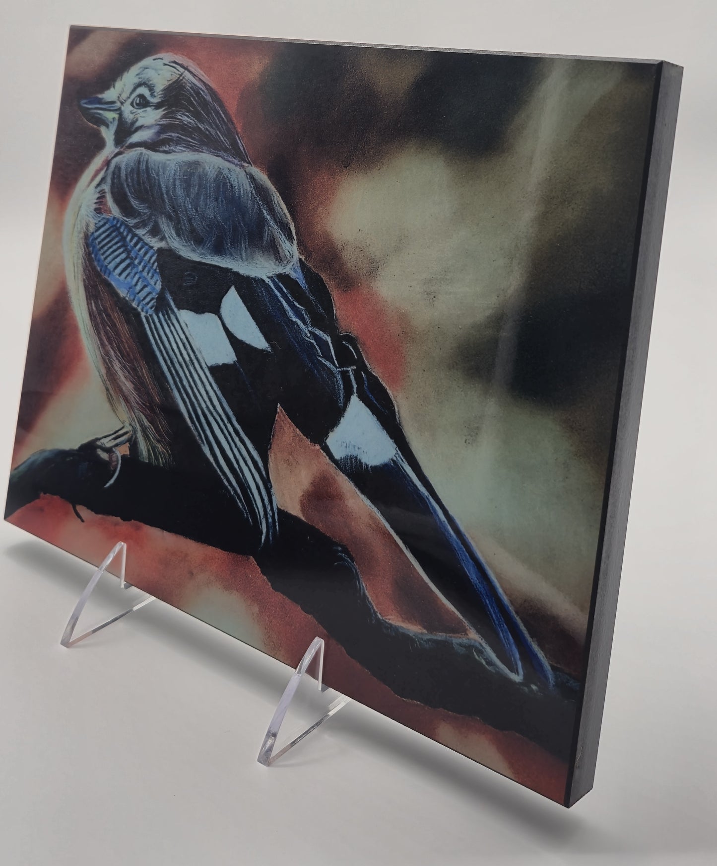 The Metal Print Series No. 2: "Poised in Silence"