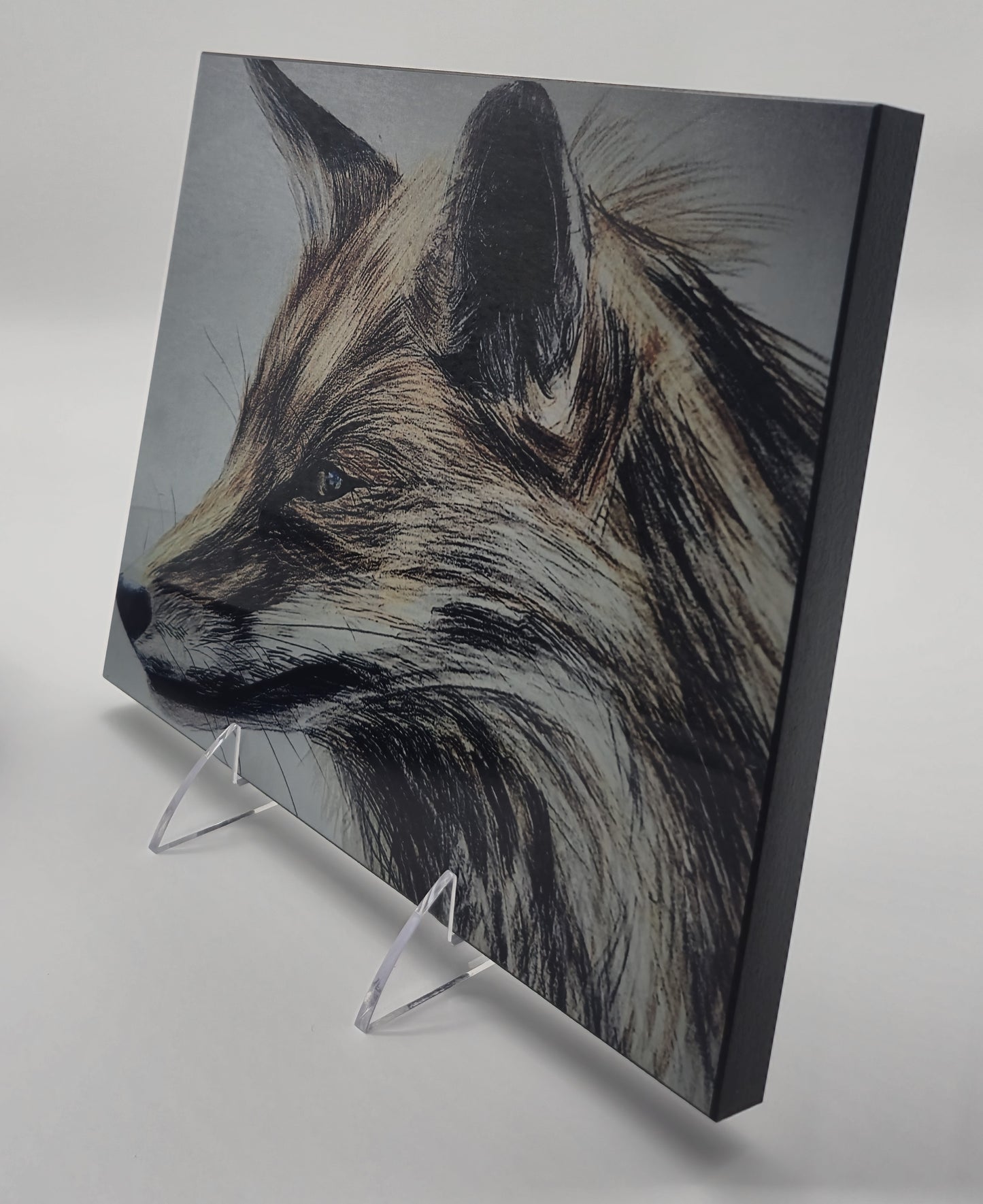 The Metal Print Series No. 1: "The Clever One"