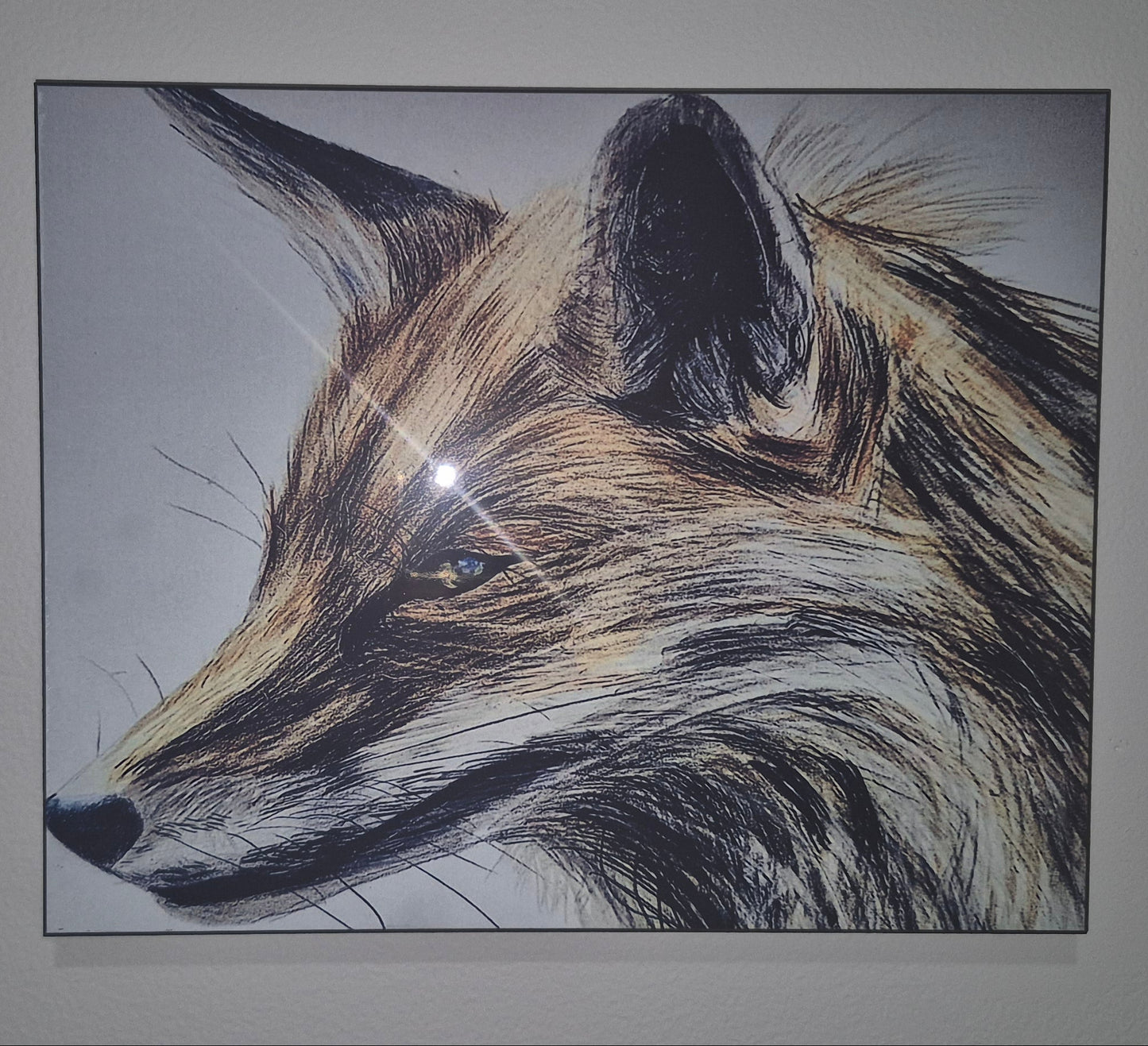 The Metal Print Series No. 1: "The Clever One"