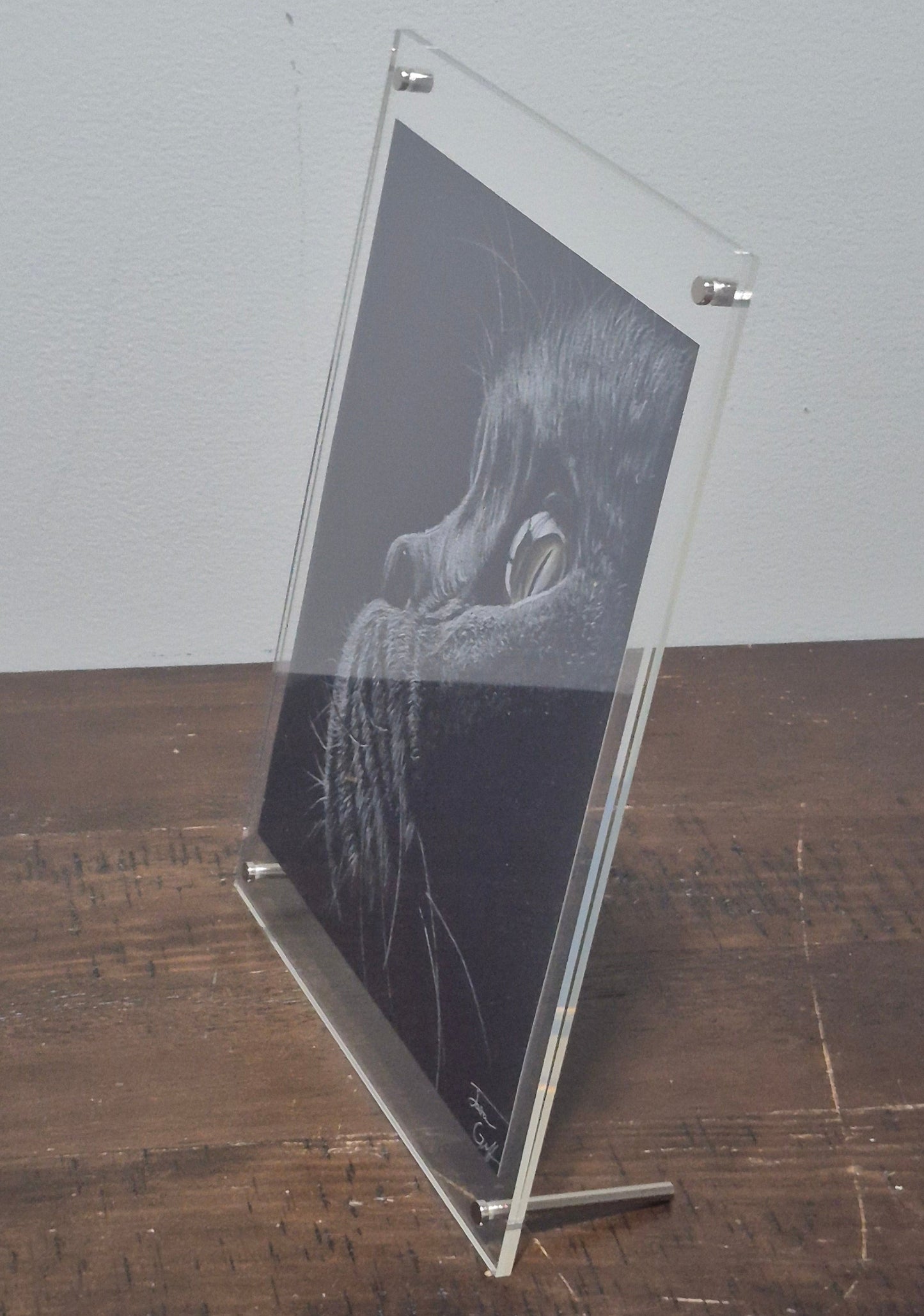 The Glass Gallery Series Piece No. 2: "Whiskers of Wisdom"