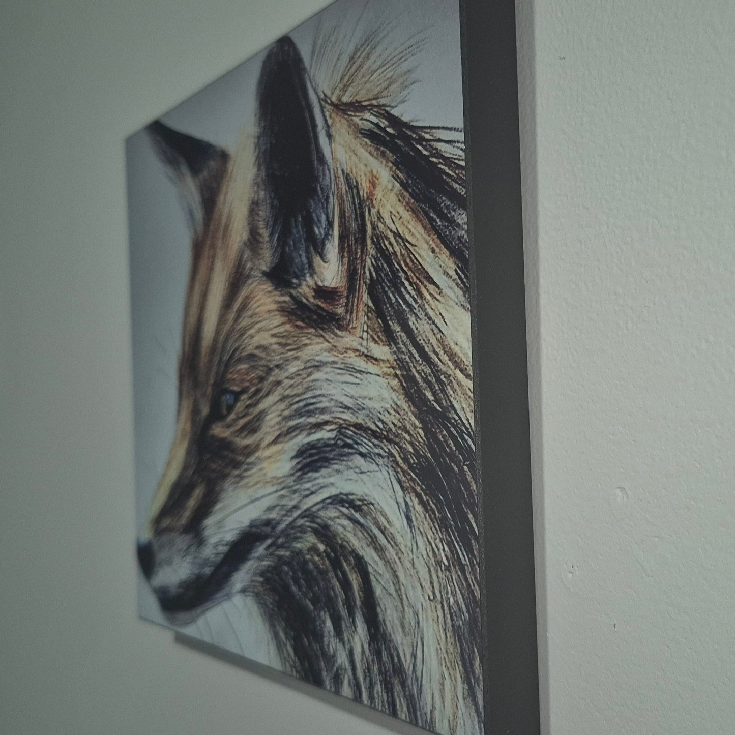 The Metal Print Series No. 1: "The Clever One"