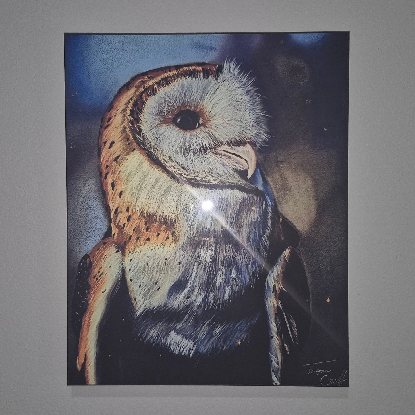 The Metal Print Series No. 3: "The Silent Scholar"