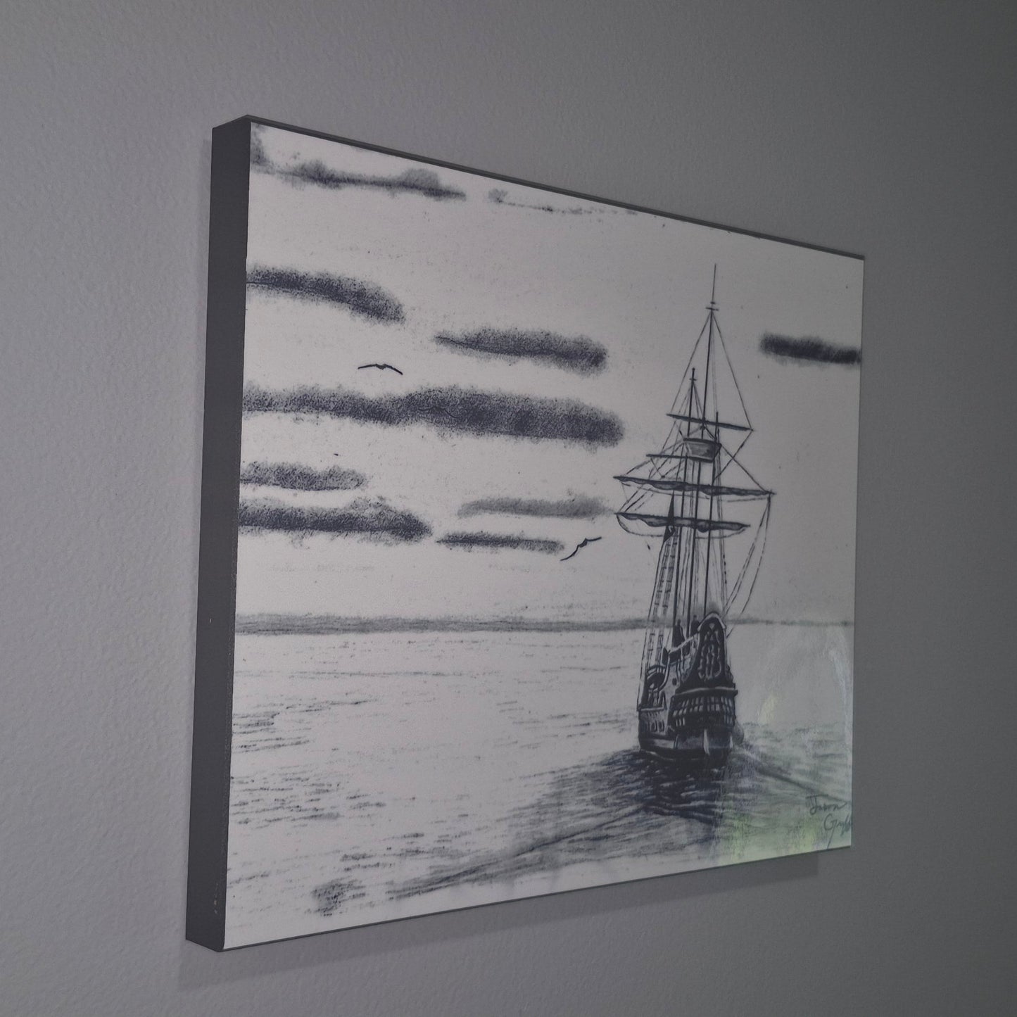 The Metal Print Series No. 9: "Silent Voyage"