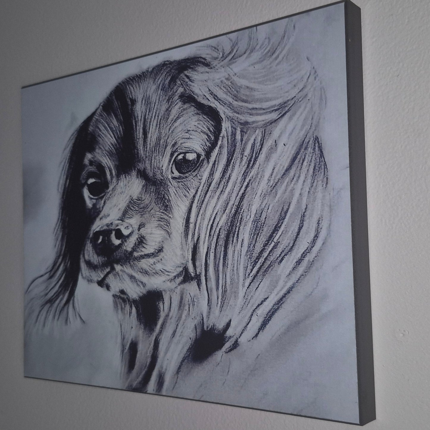 The Metal Print Series No. 8: "Faithful Eyes"