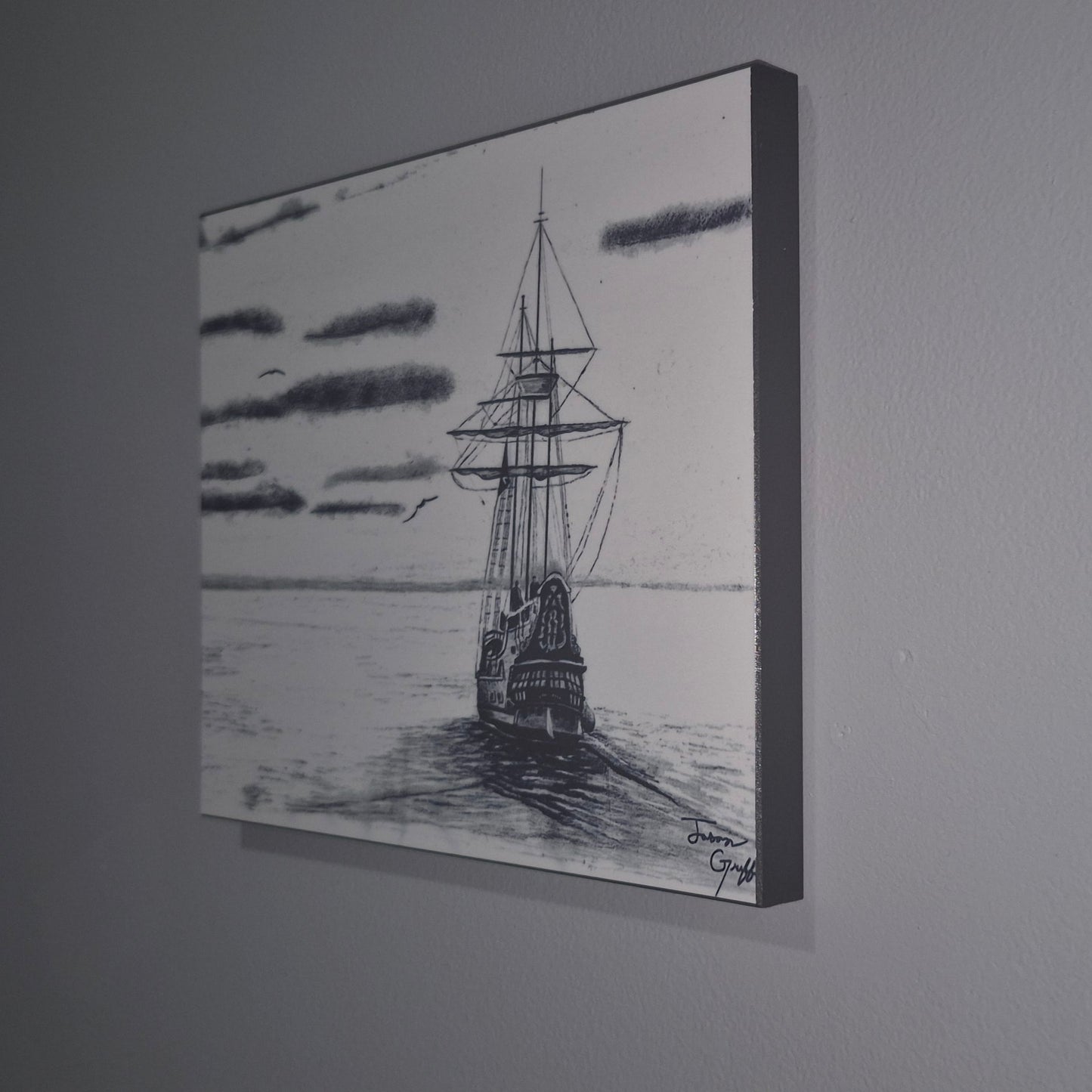 The Metal Print Series No. 9: "Silent Voyage"