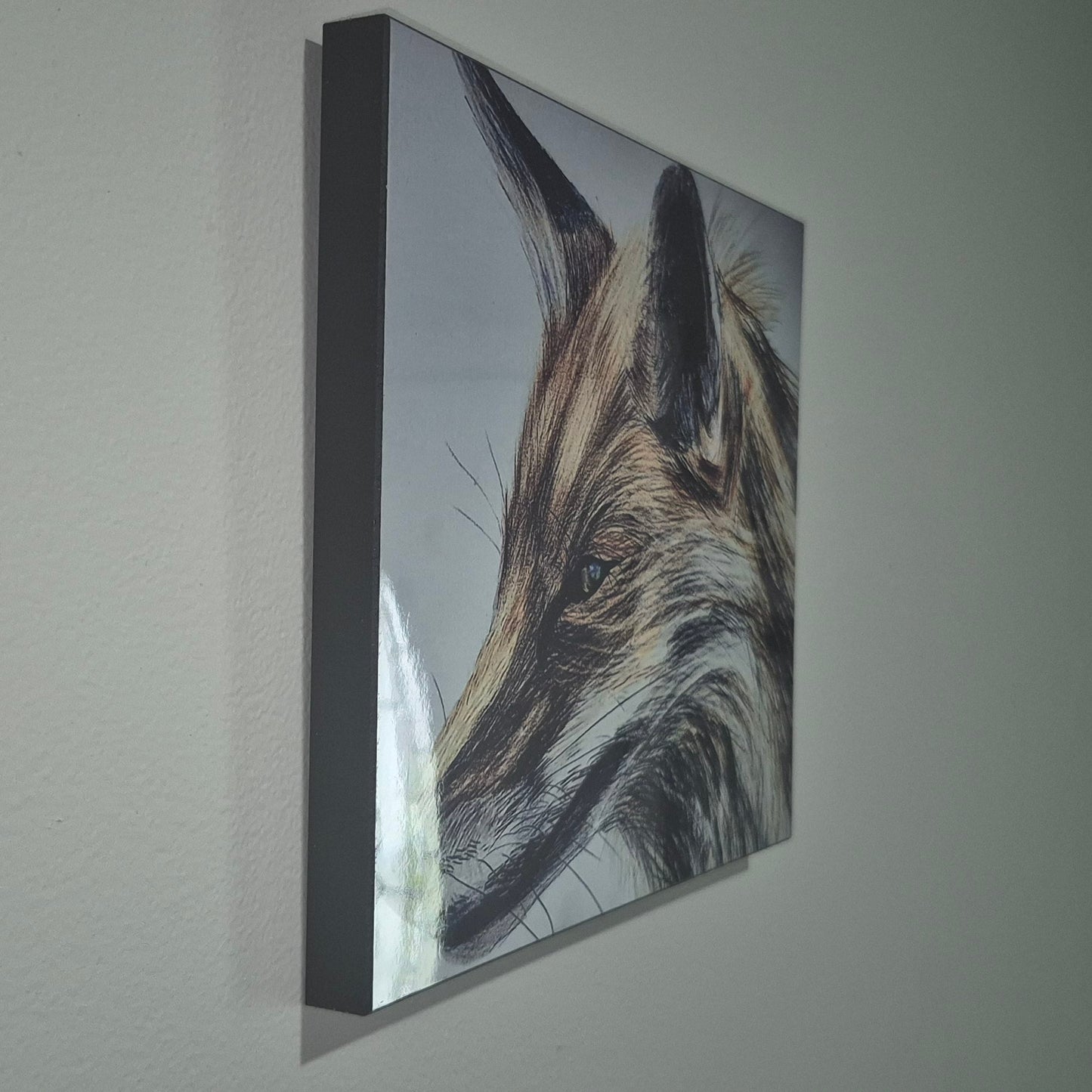 The Metal Print Series No. 1: "The Clever One"