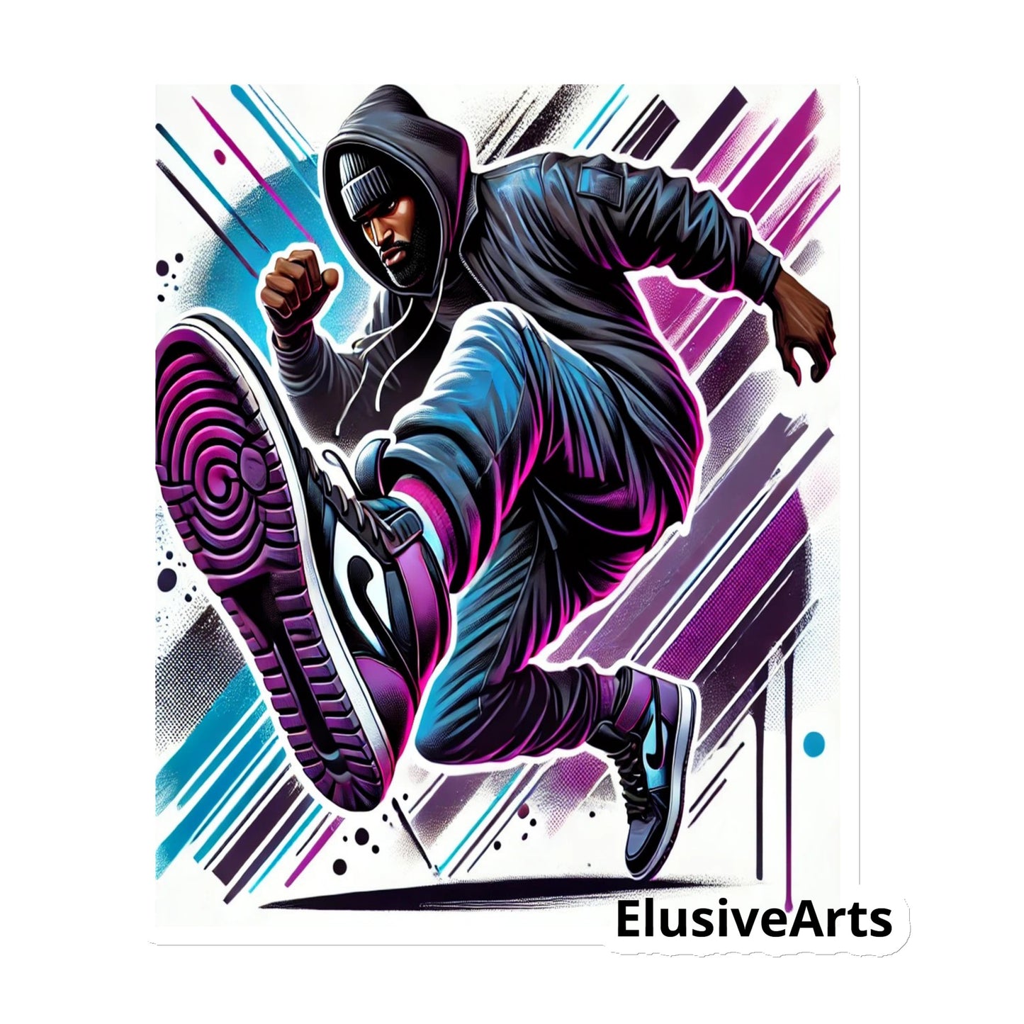 Elusive Arts Logo Magnet