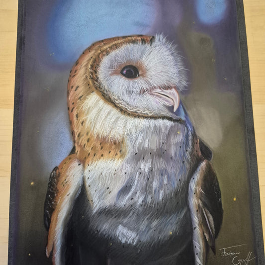 "The Silent Sentinel" – Original Pastel Artwork